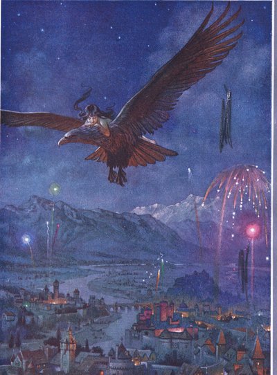La grande città era in festa perché era il compleanno del re, da Il bambino dell